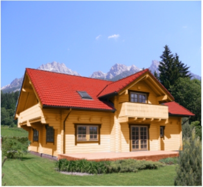 log home 188 blockhaus holzhaus