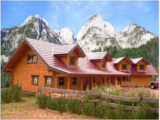 luxury log home ranch over 3000 sq.ft. blockhaus ranch germany