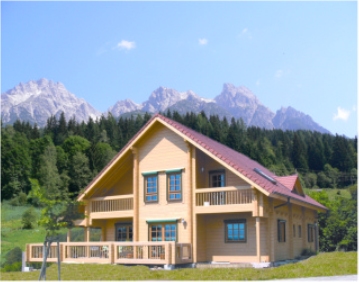 log home award winner blockhaus 200